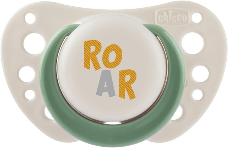 Chicco PhysioForma® Air Silicone Soother 2-6m 2Pcs, Green (Mixed) - Image 4